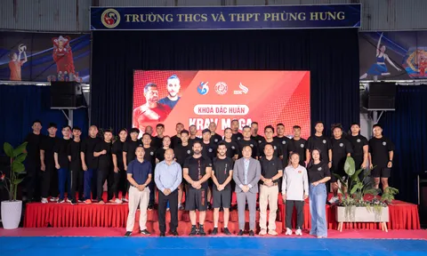 Võ sư 8 đẳng Taekwondo thế giới tham gia lớp Đặc huấn Krav Maga tại TP.HCM