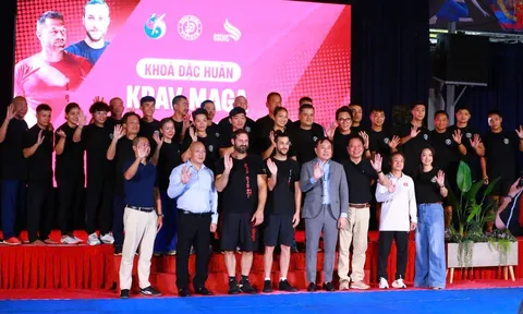 Võ sư 8 đẳng Taekwondo thế giới tham gia lớp Đặc huấn Krav Maga tại TP.HCM