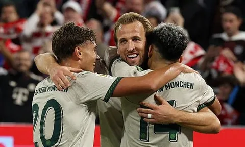 Kane lập cú đúp, Bayern vùi dập Bremen trên sân nhà