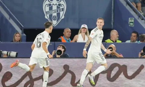 Lần đầu tiên của Mastantuono ở derby Madrid