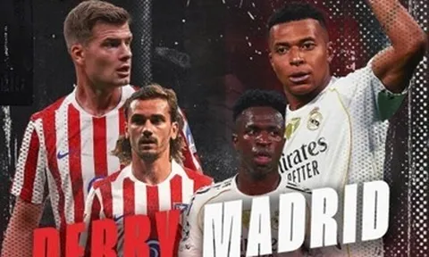 Trực tiếp và duy nhất trên SCTV22 - Derby Madrid – Đại chiến rực lửa lúc 21h15 ngày 27/9/2025