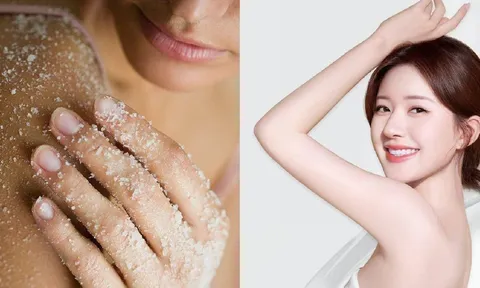 6 công thức tẩy da chết từ đường giúp da sáng mịn, sạch mụn