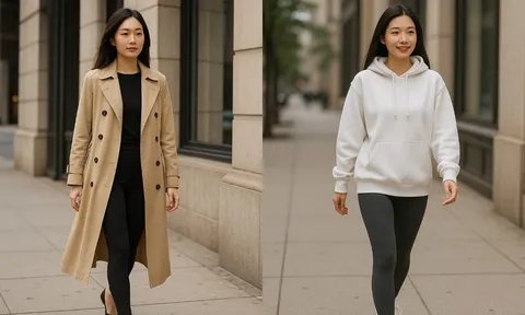 Mặc quần legging sao cho sang: Tránh lỗi kệch cỡm, giữ trọn thần thái thời thượng