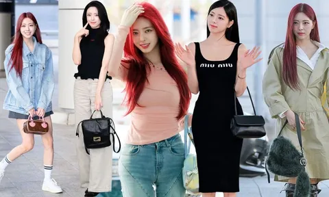"Thánh body" xứ Hàn gợi ý loạt outfit sân bay sang xịn mịn ai cũng mê