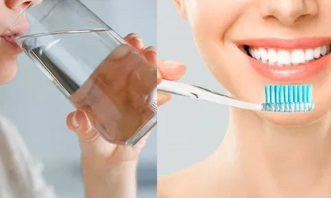 Uống 1 cốc nước xong hãy đánh răng buổi sáng, lợi ích bất ngờ