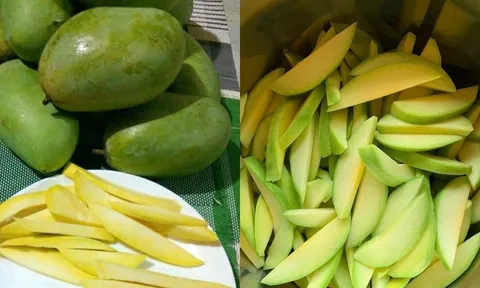Ngâm xoài trong nước trước khi ăn, lợi ích bất ngờ