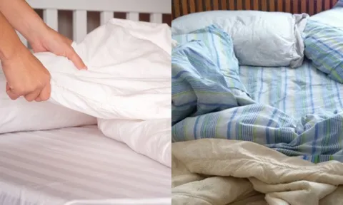 Vì sao không nên Gấp Chăn Màn Ngay Khi Ngủ Dậy? Nhiều người tưởng gọn mà lại hóa hại sức khỏe