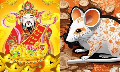 2026 Thần Tài đuổi theo đến cùng 4 con giáp: Tiền vào như nước, giàu chấn động tam giới nhất là số 1