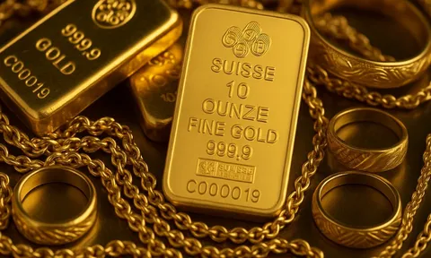Bảng giá vàng 9999 24K 18K SJC DOJI PNJ hôm nay 1/10/2025