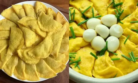 Món canh trứng gây “sốt” mùa thu: Càng ăn càng đẹp da, ấm bụng nhẹ người