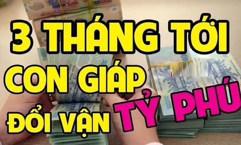 Ăn xong Rằm tháng 8 Âm: 4 con giáp Chớp Mắt có tiền 3 tháng liền