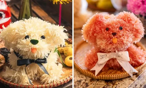 Mẹo làm chó bưởi bày cỗ Trung Thu siêu dễ lại cực xinh xắn, đáng yêu