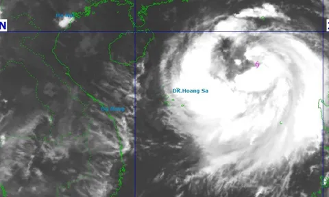 Bão số 11 đang hướng thẳng vào miền Bắc, Hà Nội mưa to đến mức nào?