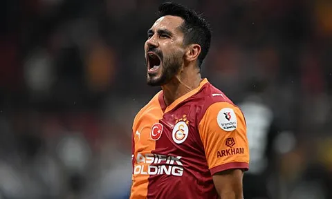 Ilkay Gundogan "giải cứu" Galatasaray trong trận derby nảy lửa