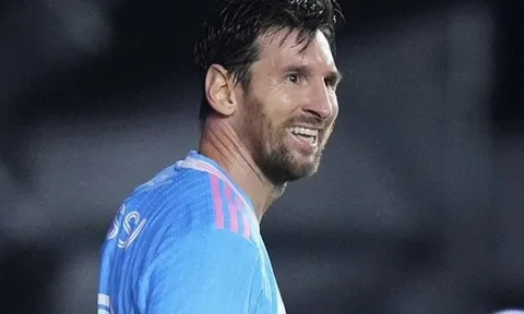 Messi lập hat-trick kiến tạo, Miami huỷ diệt New England
