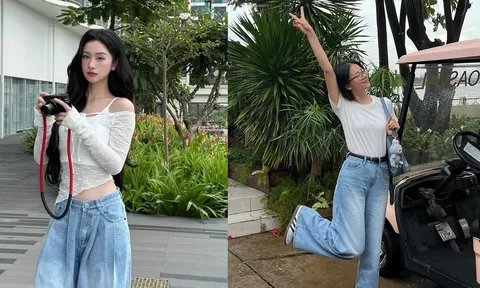 Tham khảo các mỹ nhân Việt 10 công thức diện quần jeans mùa thu sau đây: