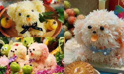Vì sao trong mâm cỗ Tết Trung thu lại thường có chó làm bằng bưởi? Ý nghĩa bất ngờ nhiều người chưa biết