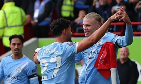 Chấm điểm Man City: Không thể ngăn cản Erling Haaland