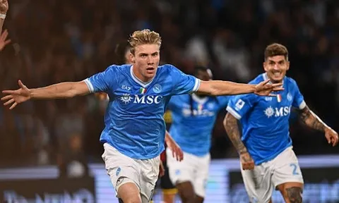 Hojlund tiếp tục nổ súng, đặt mục tiêu cao cùng Napoli