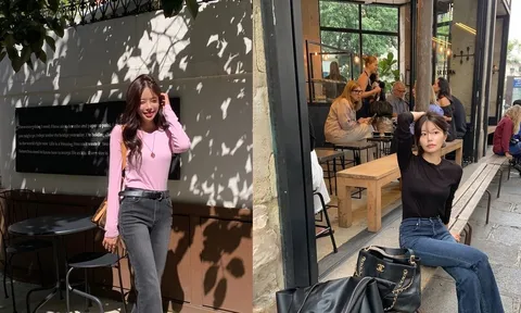 Áo thun sẽ trở thành “ngôi sao” trong tủ đồ của bạn suốt cả bốn mùa nếu mix theo những cách này