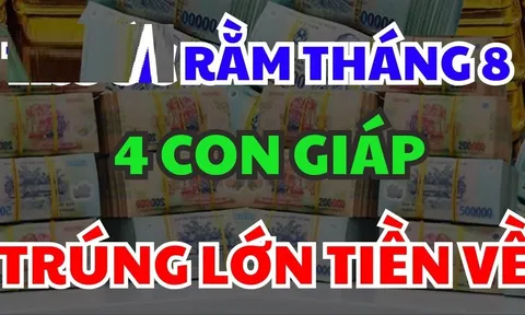 Bật Đà May Mắn sau Rằm: 4 tuổi trong nhà Bạc Tỷ, nháy mắt thành đại gia