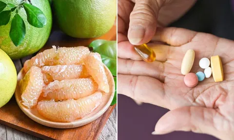 Người đang dùng 6 loại thuốc này không nên ăn bưởi để tránh gặp tác dụng phụ
