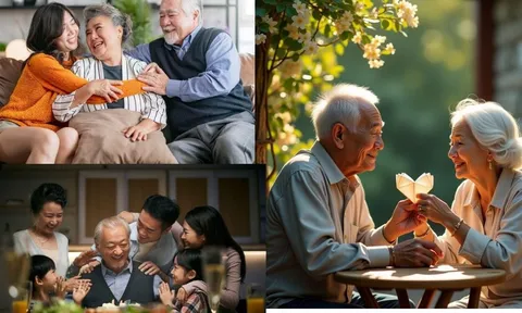 Về già sống cùng con cái, cha mẹ cần “vứt đi” 3 mối quan tâm này tuổi già yên vui