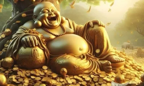 5 ngày sinh định phúc, Tiền Bạc tíu tít vây quanh