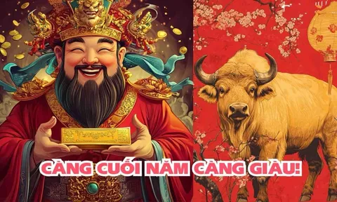 Nghèo Khổ Qua Rồi: 3 con giáp thẳng tiến Tiền - Tài, sống hưởng phú quý từ 2026- 2030