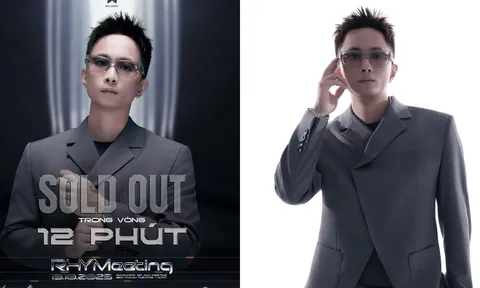 Fan Meeting đầu tiên của Rhymastic lập kỷ lục “cháy vé” chỉ sau 12 phút mở bán