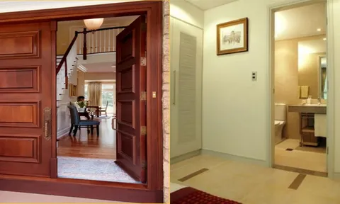 Dù nhà to đến đâu, mở cửa thấy 4 thứ này: Tiền bạc đội nón ra đi, vận xui kéo đến