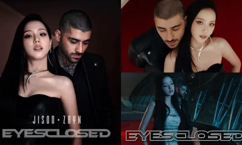 “Cặp đôi mafia” Jisoo x Zayn Malik khiến khán giả mãn nhãn với visual đỉnh cao trong MV “Eyes Closed”