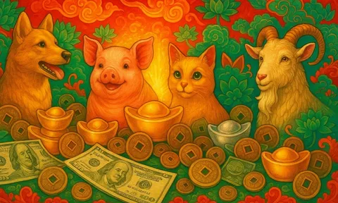 Top 3 con giáp "ngoài cứng trong mềm", khôn khéo kéo Tiền - Tài đúng tết Bính Ngọ