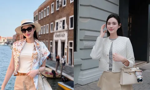 Chẳng cần cầu kỳ, Đỗ Hà ăn diện đơn giản vẫn luôn sang chảnh