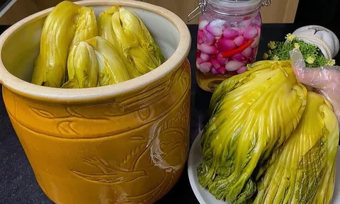 Tại sao dưa muối tự làm hay bị khú?