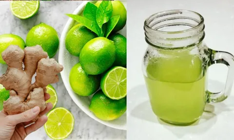 Cách pha nước vỏ chanh gừng giúp giảm cân, eo thon, ngăn tích tụ mỡ thừa