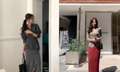 Gợi ý 10 cách mix chân váy suông giúp chị em ghi điểm sành điệu mọi lúc mọi nơi