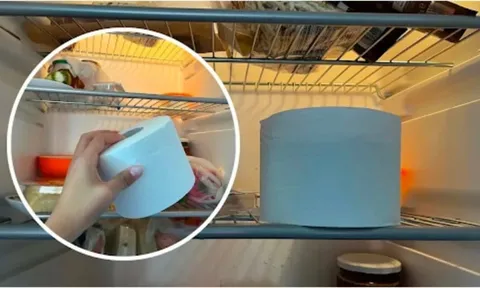 Bỏ 1 cuộn giấy vào tủ lạnh, mẹo hay có lợi cho cả nhà