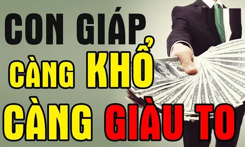 3 con giáp Miệng Kêu Nghèo Kể Khổ nhưng đại gia ngầm, đặc biệt số 3