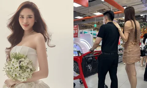 Hé lộ thiệp cưới của Hoa hậu Đỗ Thị Hà và thiếu gia Quảng Trị