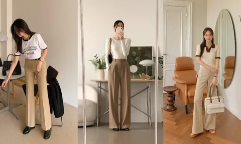 10 cách phối đồ với quần màu be: Đơn giản mà sang, ai mê style tối giản càng nên ghim ngay