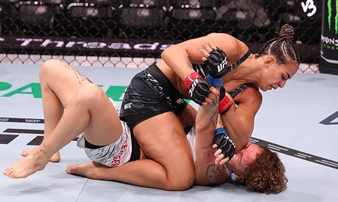 Tân binh UFC Bia Mesquita: Từ 'đai trắng' MMA đến mục tiêu Top 5 thế giới