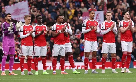 Sau 773 ngày dẫn đầu, cơ hội mới cho Arsenal vô địch Ngoại hạng Anh
