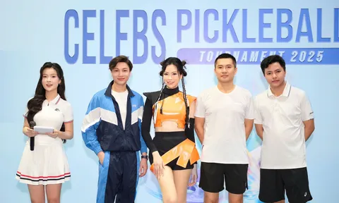 Con dâu tỷ phú Hoàng Kiều gây chú ý khi tranh giải Celebs Pickleball Tournament 2025