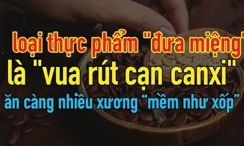 5 món ăn rút cạn canxi từng ngày, già hay trẻ đều phải tránh
