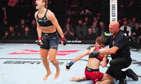 Manon Fiorot trút giận: Hạ gục đối thủ chớp nhoáng chỉ sau 74 giây tại UFC Vancouver
