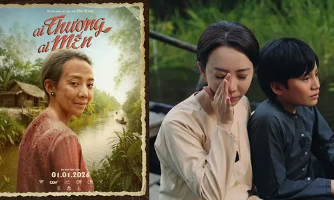 Thu Trang gây bất ngờ khi hóa trang già nua trong phim điện ảnh chiếu Tết, hứa hẹn lấy nước mắt khán giả