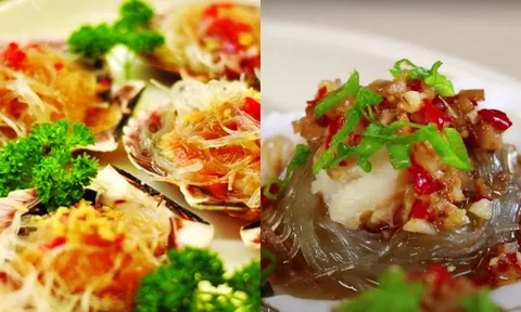 Sò điệp hấp miến sốt tỏi – Món ngon “gây nghiện” cực dễ làm, ai ăn cũng mê tít