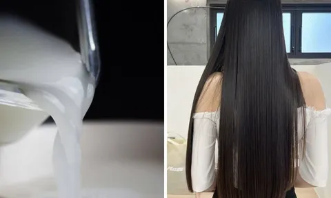 Cách gội đầu bằng nước vo gạo giúp tóc óng ả, suôn mềm, tóc con mọc lên tua tủa