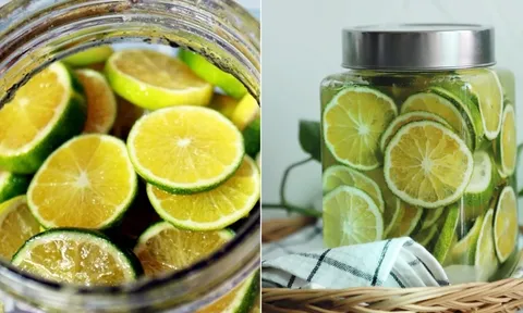 Cách làm giấm chanh giúp giảm cân, eo thon, da trắng sáng